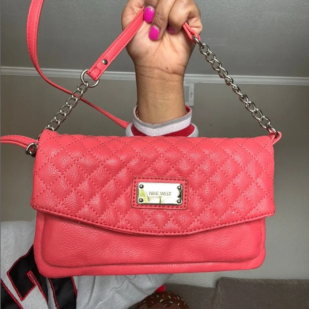 Nine West Coral Quilted Shoulder Bag